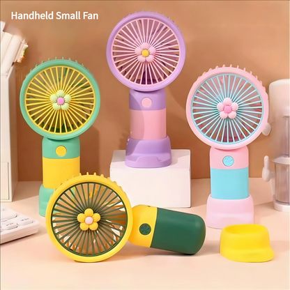 USB Rechargeable Mini Fan – Handheld & Desk Cooling Fan