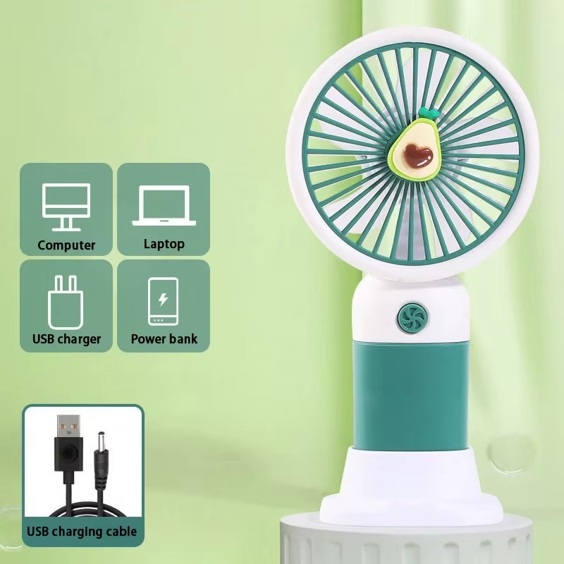 USB Rechargeable Mini Fan – Handheld & Desk Cooling Fan